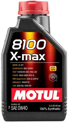 Motul 8100 X-Max 0W-40, 1л