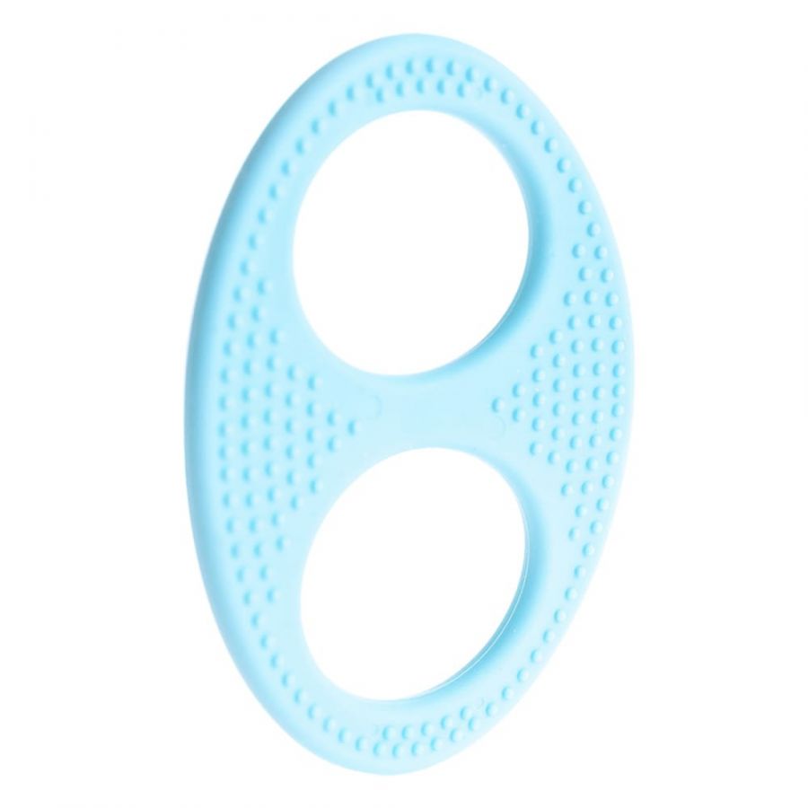 Массажёр для дёсен  (прорезыватель) «Бесконечность»  КНОПА