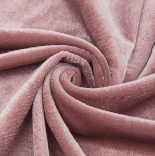 Бархат стрейч - Пыльно-розовый 50х37 см