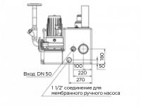 Канализационная насосная станция SFA SANICUBIC 2 GR SE71.4 T схема 5