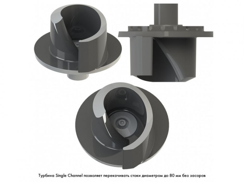 Насос канализационный SFA SANICUBIC 1 SC5.5T с пультом и сигнализацией мощность - 6300 Вт, напор - 18 м ФОТО