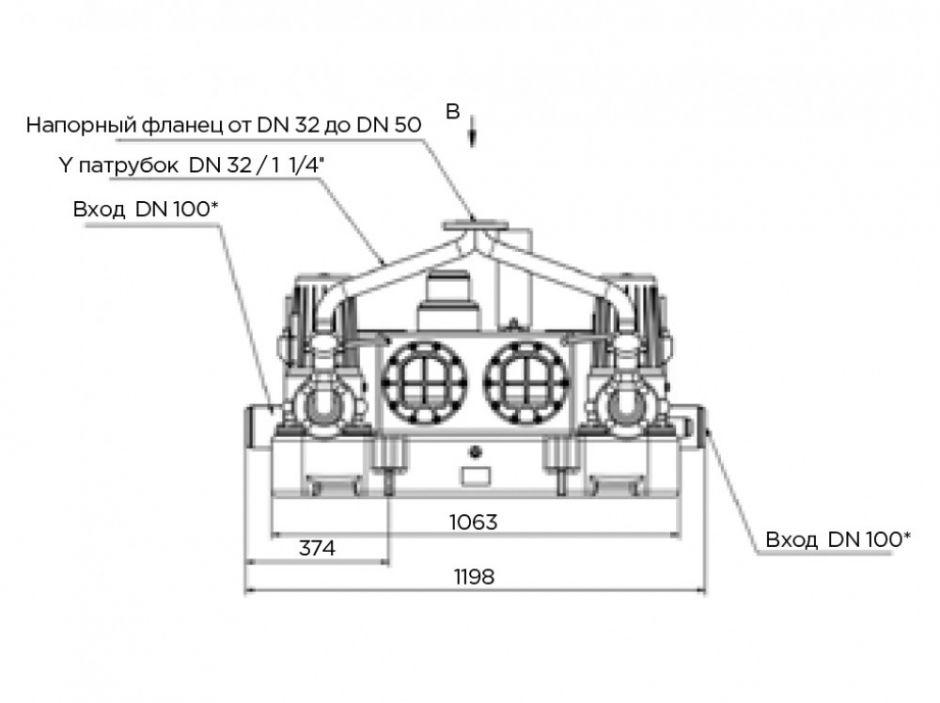 Канализационная насосная станция SFA SANICUBIC 2 GR SE71.3 T ФОТО