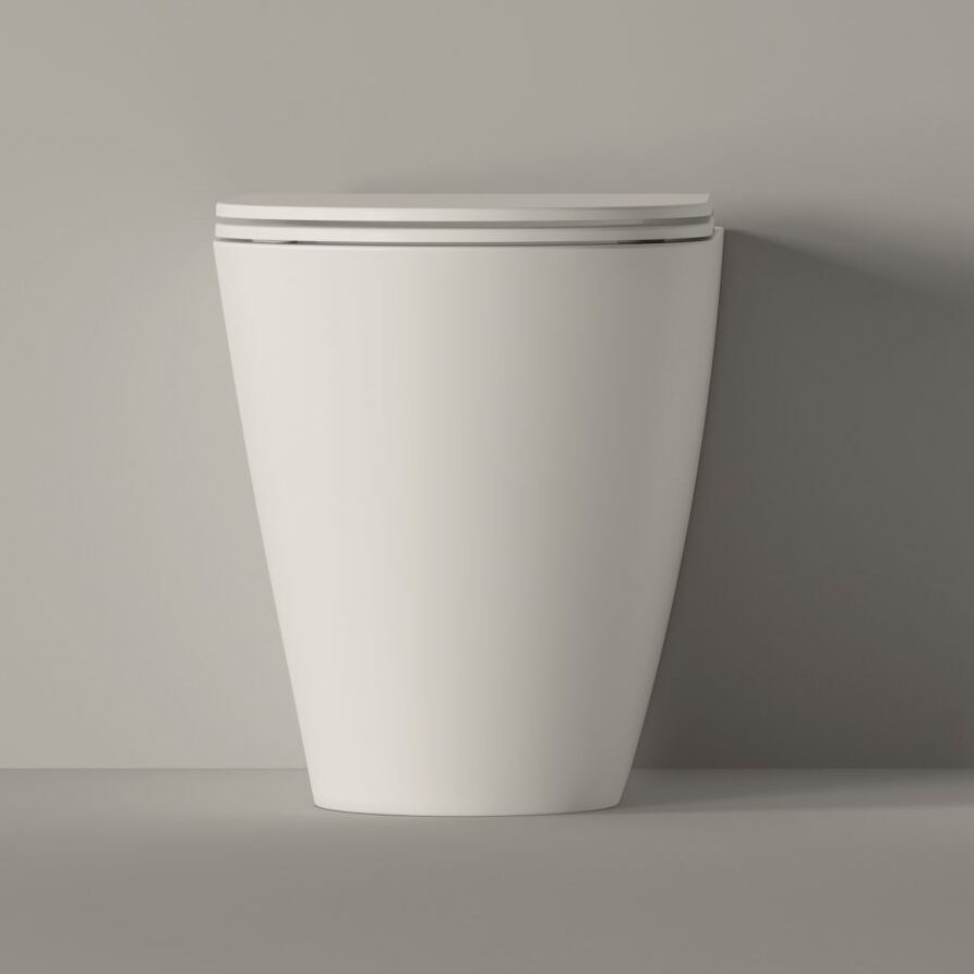 Напольный унитаз Alice Hide Round 57х37х42 без сиденья 31150101 цена от 47 282 ₽ Фото Напольный унитаз Alice Hide Round 57х37х42 без сиденья 31150101