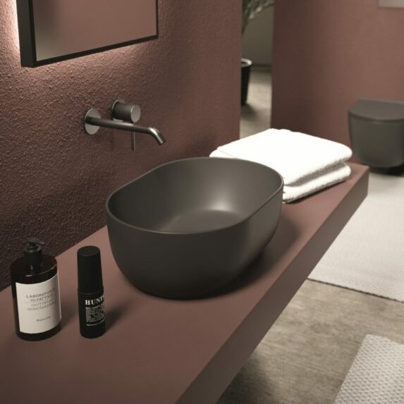 Изображение Раковина накладная Alice Unica 45x31хВ16 без отверстия под смеситель 32130101