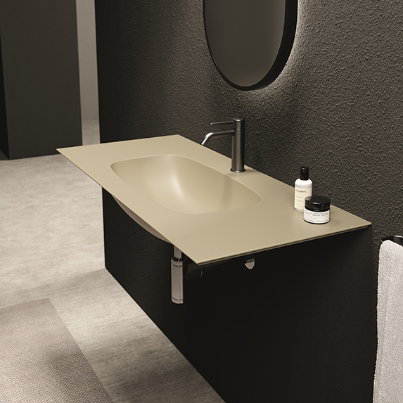 Изображение Раковина подвесная Alice Nur 102x46xВ14 с отверстием под смеситель 33197101