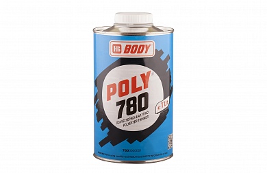 HB Body 780 POLY разбавитель для полиэфирных материалов, 1л.