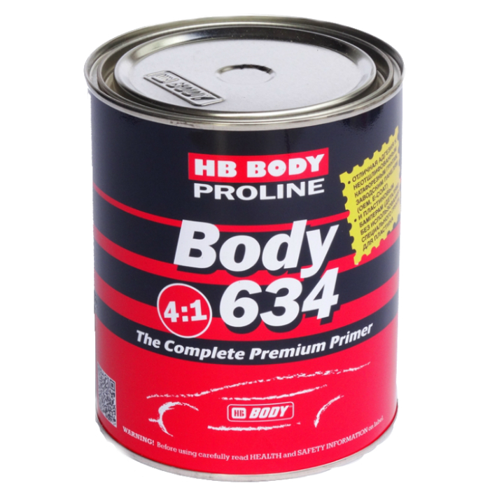 HB Body Грунт PROLINE HS 634 4+1 White, объем 2,5л.