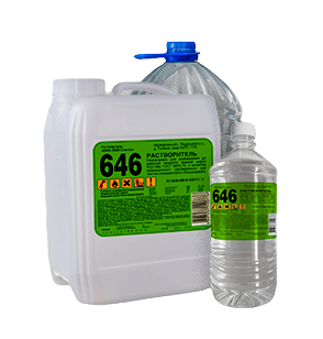 ЛКМ-Синтез Растворитель 646 (кузовной), ПНД, 5л.