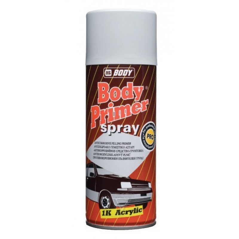 HB Body Спрей-грунт Primer Grey, объем 400мл.