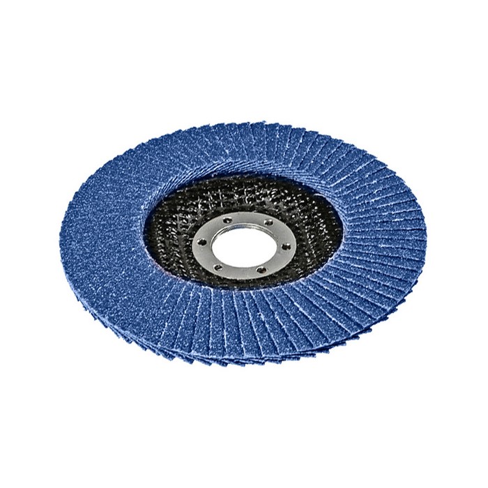 A1 207 fiberglass flap disc Лепестковый круг, Р40, 125мм. х 22мм., 1шт.