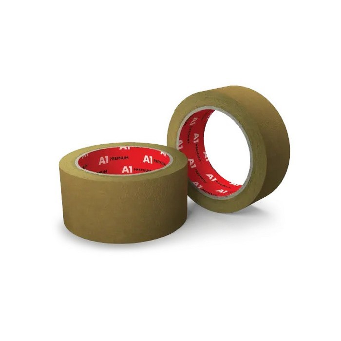 А1 MASKING TAPE BROWN Гидрофобная малярная лента, размер 36мм. х 40м.