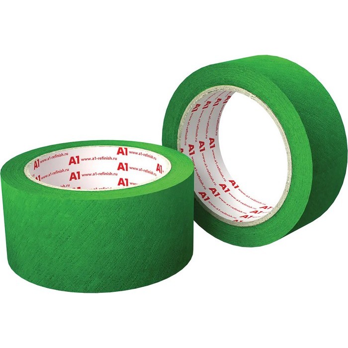 А1 GREEN LINE TAPE Гидрофобная малярная лента, размер 48мм. х 40м.