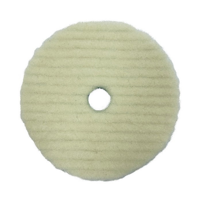 A1 Heavy-cut wool pad short wool полировальный круг, из овчины с коротким ворсом, эксцентрик, 125мм.