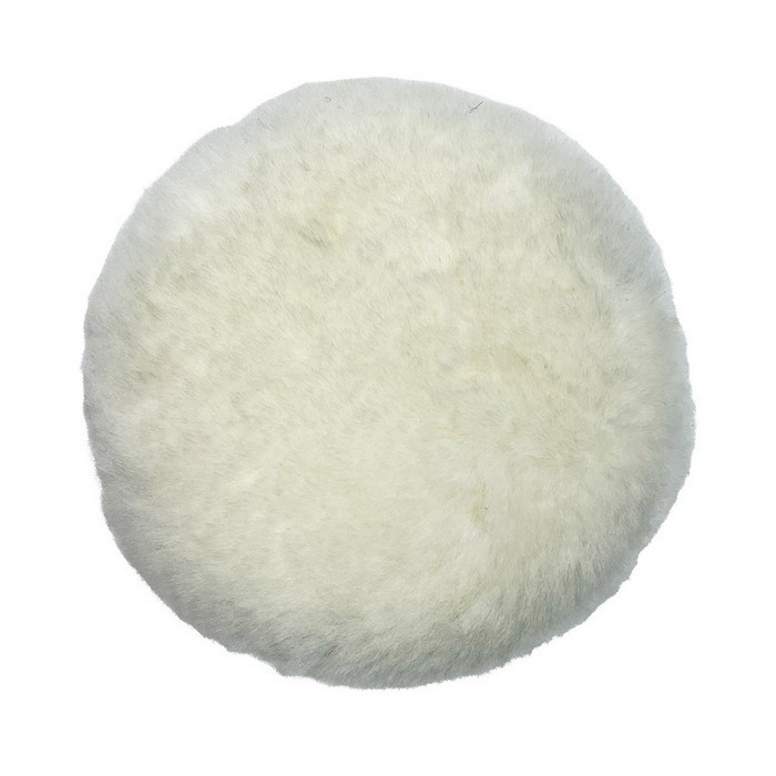 A1 Heavy-cut wool pad long wool полировальный круг, из овчины с длинным ворсом, ротор, 150мм.