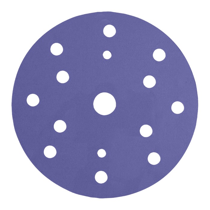 A1 290 Ceramic paper 80 Абразивный шлифовальный круг D150мм., 15 отверстий, (упаковке 50шт.)