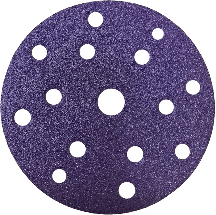 A1 275 Ceramic Film 80 Абразивный шлифовальный круг D150мм., 15 отверстий, в упаковке 50шт.