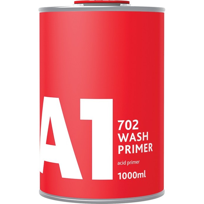 A1 702 WASH PRIMER Кислотный грунт с отвердителем, 1л. + 0,5л. (комплект)