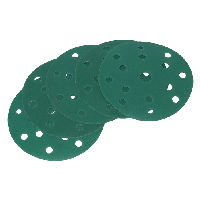 Ceramax Шлифовальный диск Green Film, 150мм., 15 отв., P2000, в упаковке 5шт.