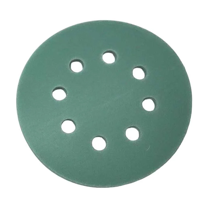 Ceramax Шлифовальный диск Green Film, 125мм., 8 отв., P180, в упаковке 10шт.