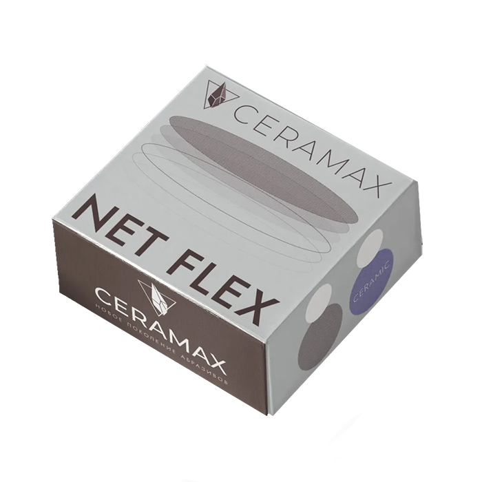 Ceramax Шлифовальный диск Net Flex, 150мм., сетка, P180, в упаковке 50шт.