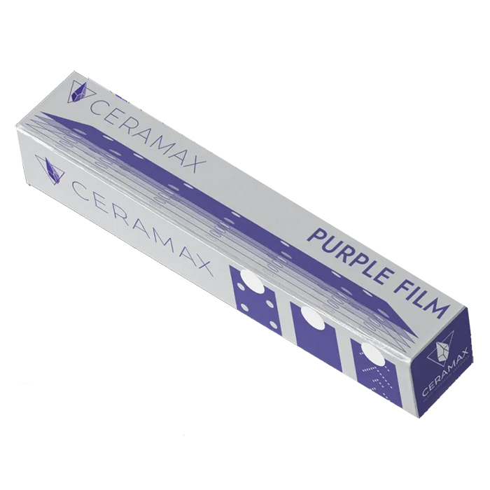 Ceramax Purple Film Полоска абразивная на пленочной основе, 70x400мм., Р80, без отверстий, в упаковке 50шт.