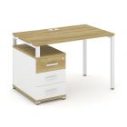 Concept Стол письменный с 1 опорной тумбой CN.SP-302   11801546х720х750