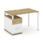 Concept Стол письменный с 1 опорной тумбой CN.SP-306   11801546х720х750