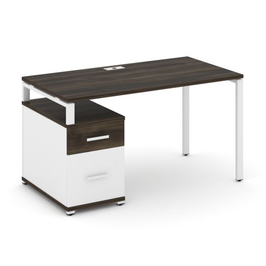 Concept Стол письменный с 1 опорной тумбой CN.SP-307   13801746х720х750