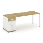 Concept Стол рабочий с 1 опорной тумбой CN.SP-404   2000х720х750