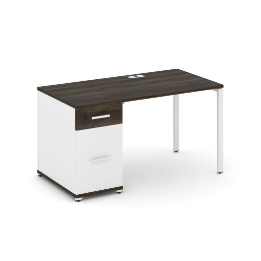 Concept Стол рабочий с 1 опорной тумбой CN.SP-405   1400х720х750