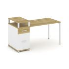 Concept Стол рабочий с 1 опорной тумбой CN.SP-414   1600х720х917