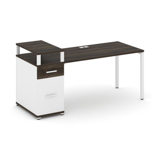 Concept Стол рабочий с 1 опорной тумбой CN.SP-415   1800х720х917