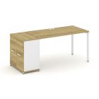 Concept Стол рабочий с опорным распаш. шкафом CN.SP-219   1800х720х750