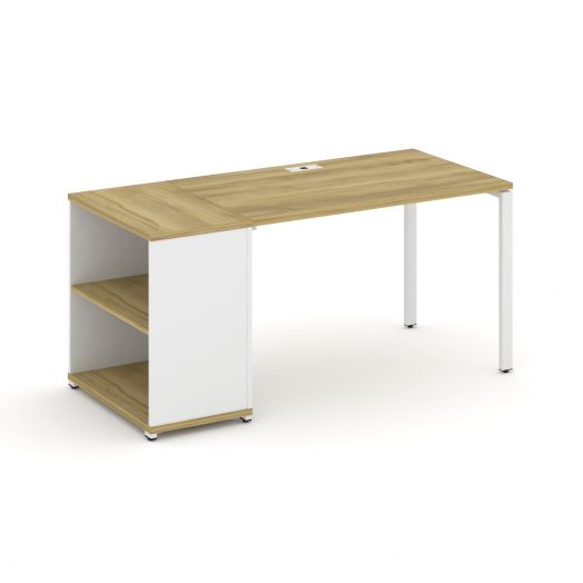 Concept Стол рабочий с опорным стеллажом CN.SP-202  1600х720х750