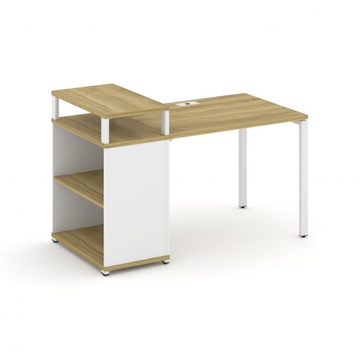 Concept Стол рабочий с опорным стеллажом с верх. горизонтом CN.SP-205  1400х720х917