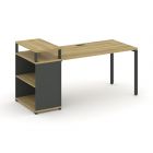 Concept Стол рабочий с опорным стеллажом с верх. горизонтом CN.SP-207  1800х720х917