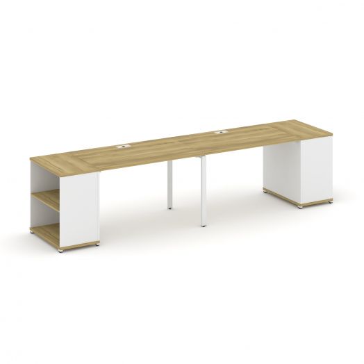 Concept Рабочая станция с опорными стеллажами CN.ORS-202  3200х720х750