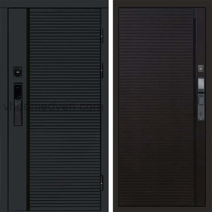Входная дверь Termo-door BLACK LINE с электрозамком - Porte black