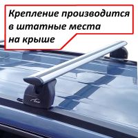 Багажник на крышу Chevrolet Orlando, Lux, крыловидные дуги