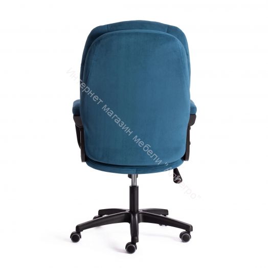 Кресло COMFORT LT (22) флок, синий, 32
