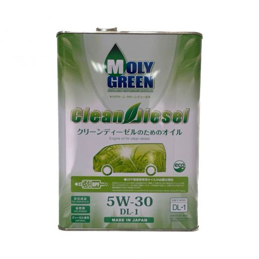 Moly Green Clean Diesel DL-1 5W-30, 4л