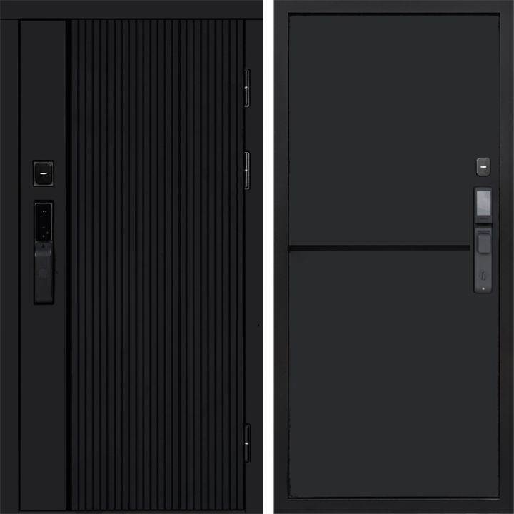 Входная дверь Termo-door УРБАН BLACK с электронным замком Нео Black