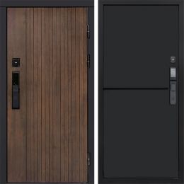 Входная дверь Termo-door ТВИСТ УЛЬТРА с электронным замком Нео Black