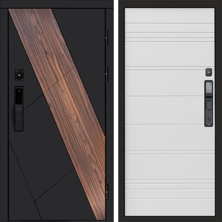 Входная дверь Termo-door НОВА с электронным замком White line