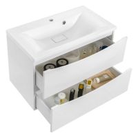 Тумба под раковину Vincea Mia MA800 VMC-2MA800GW 79Х44 с ящиком схема 6