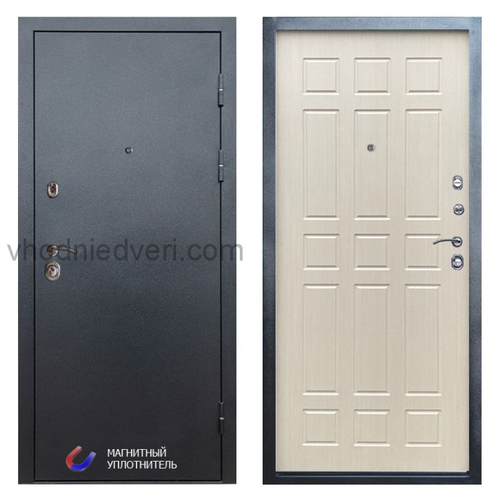 Входная дверь Termo-door Техно Графит - Спарта Лиственница