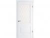 Межкомнатная Дверь Царговая el’PORTA (Portika) Классико-43 Белый 700х2000мм (Полотно+Коробка+5 Наличников) / Эльпорта Портик 58070-3357.
