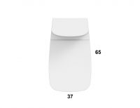 Унитаз напольный приставной Globo Daily DA003 схема 3