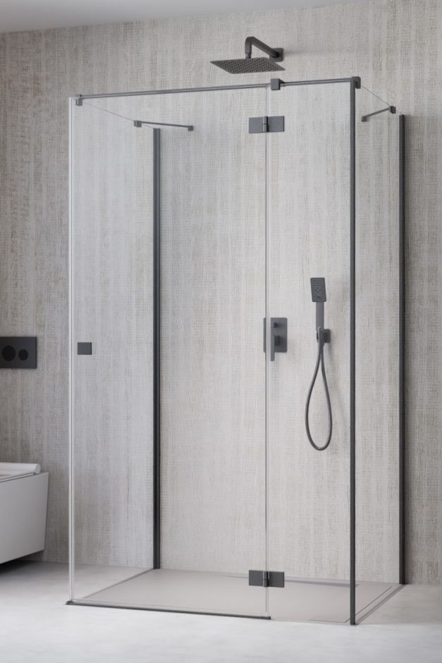 Душевой уголок с распашной дверью Radaway KDJ+S 80 х 110 см ФОТО