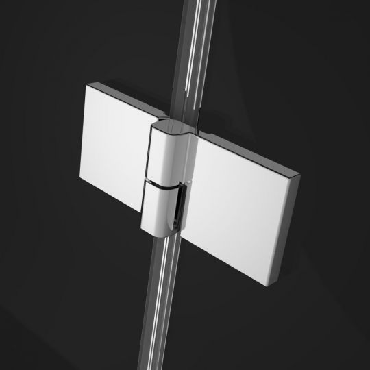 Душевой уголок со складной дверью Radaway Essenza KDJ B квадратный 90 х 90 см схема 3